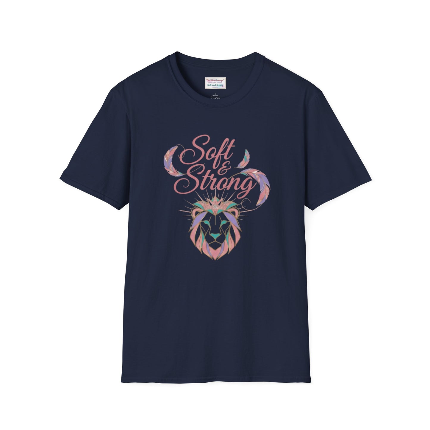 Sanft und stark : Anmut, Mut, Gott (Marineblau)