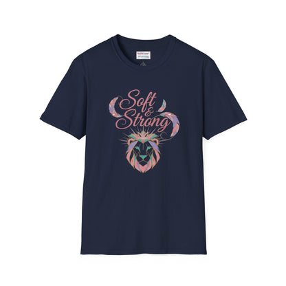 Sanft und stark : Anmut, Mut, Gott (Marineblau)
