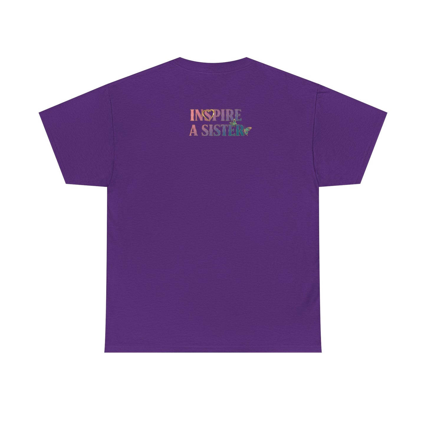 Stärke Stärke Entwickle – Inspiriere eine Schwestern-T-Shirt (Lila)