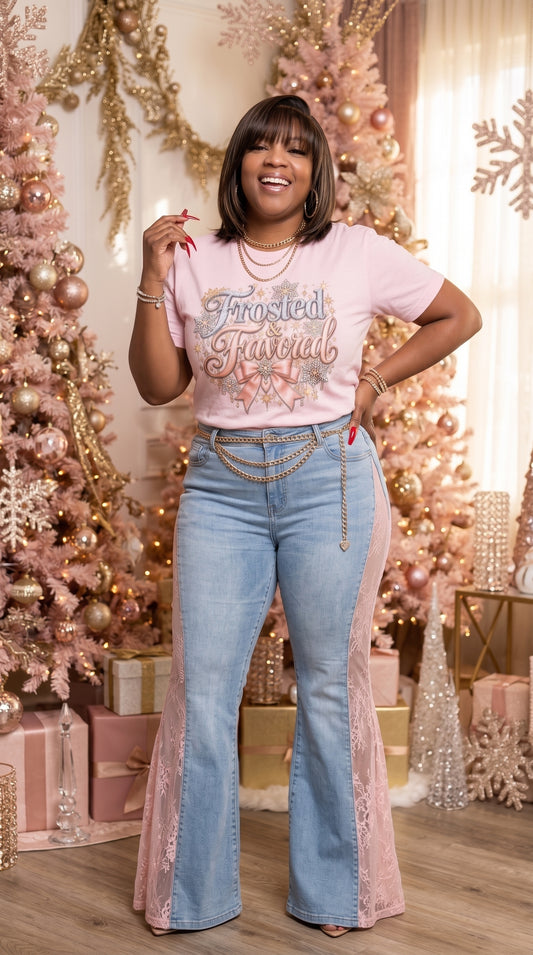 ❄️ Frosted & Favored Holiday Tee