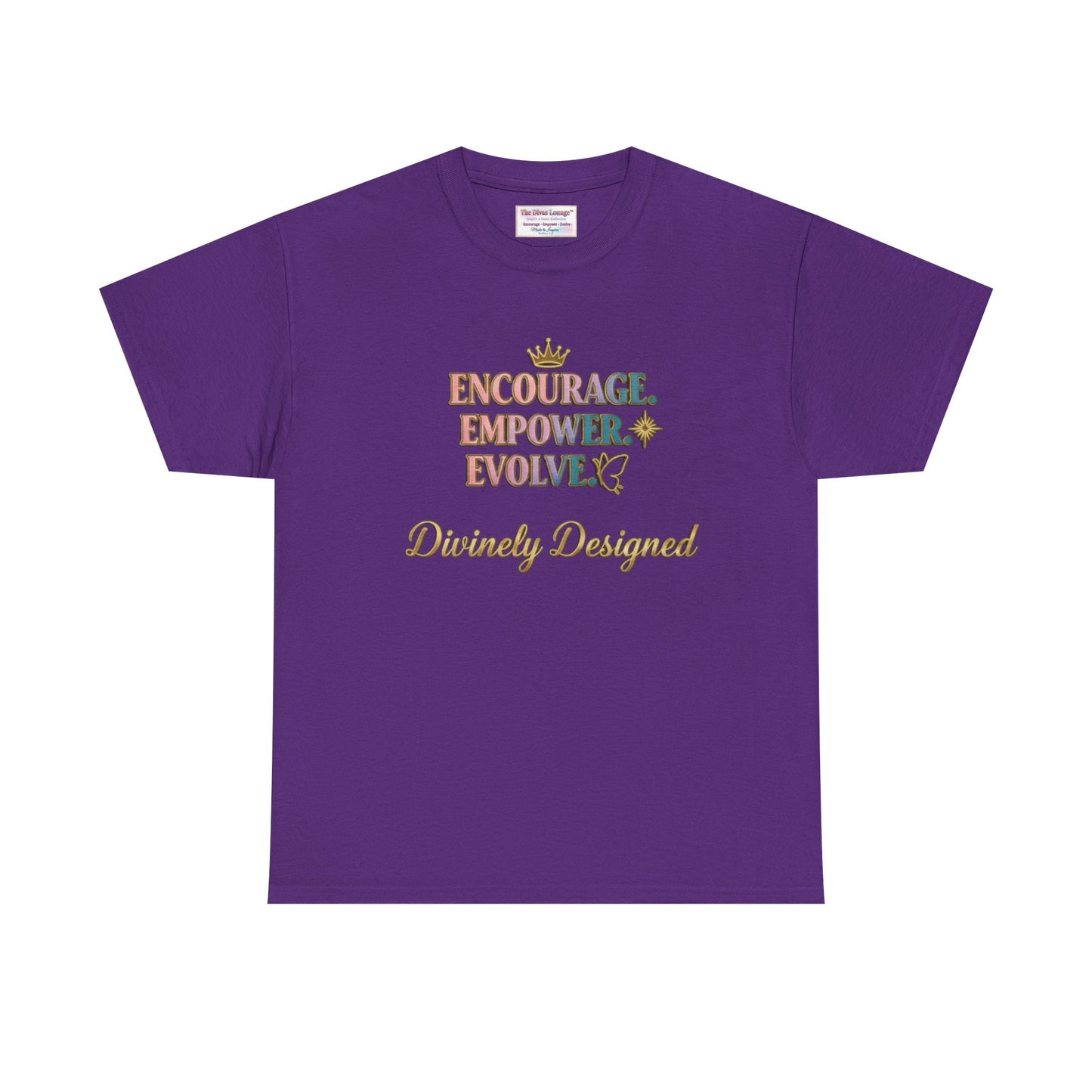 Stärke Stärke Entwickle – Inspiriere eine Schwestern-T-Shirt (Lila)