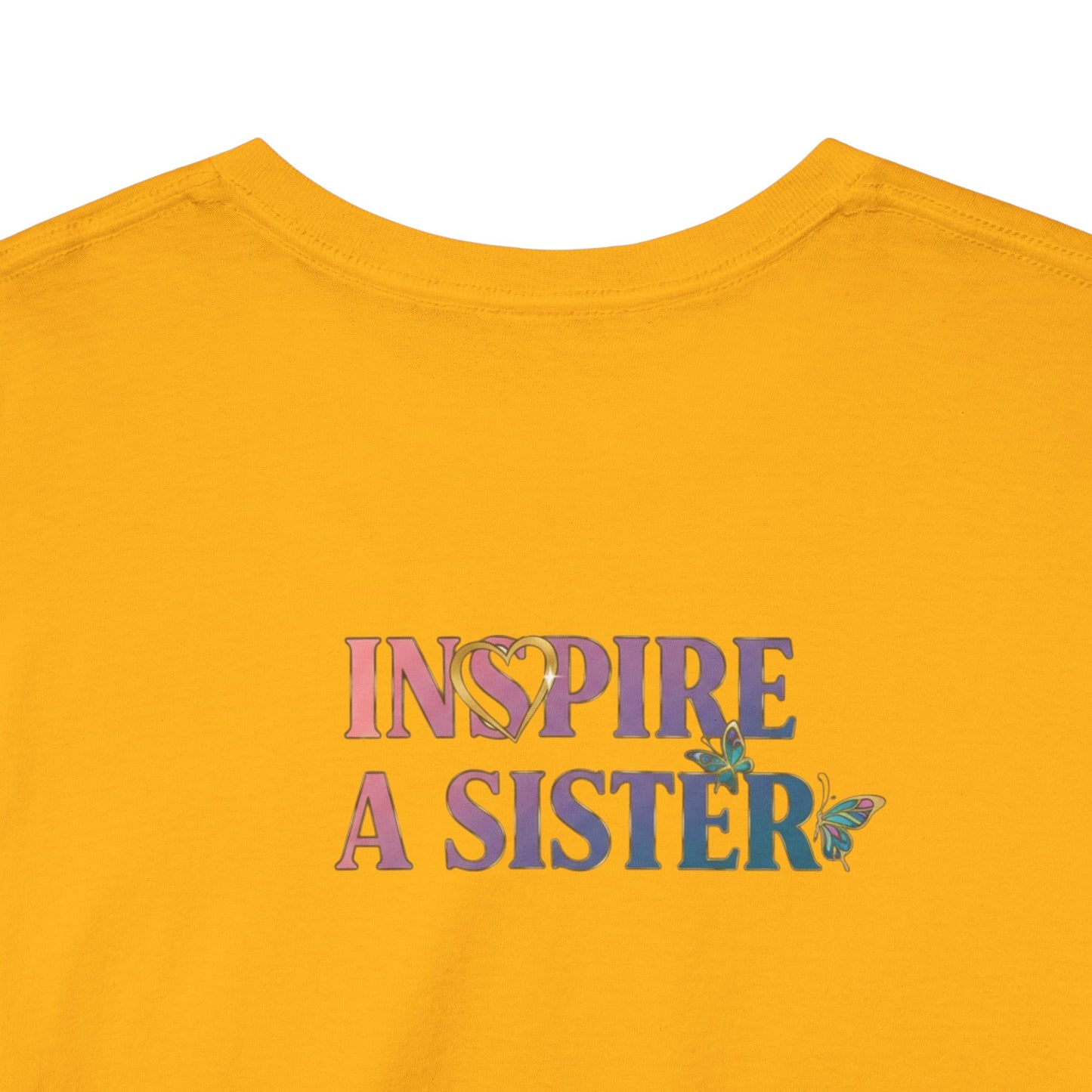 Empower Empower Evolve - Inspire a Sister Tee (Gold)
