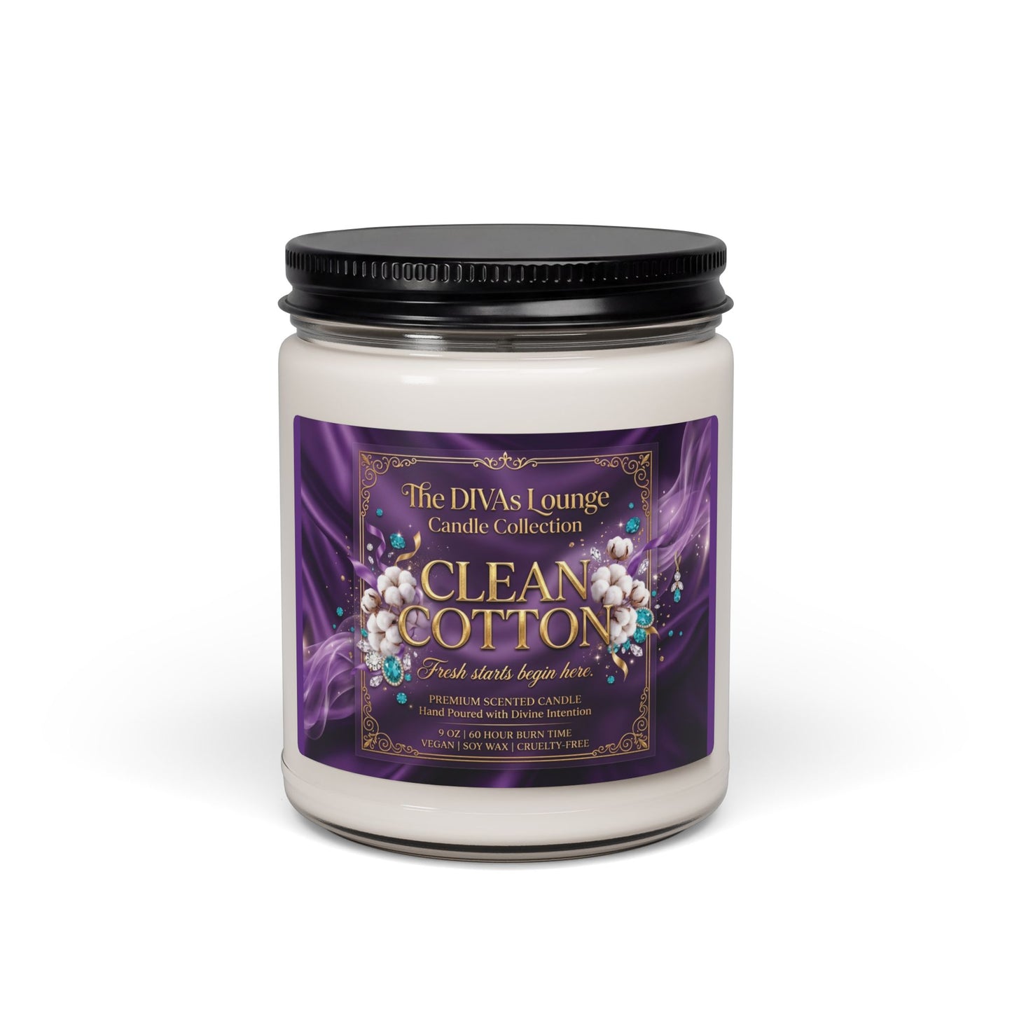 Clean Cotton Scented Candle