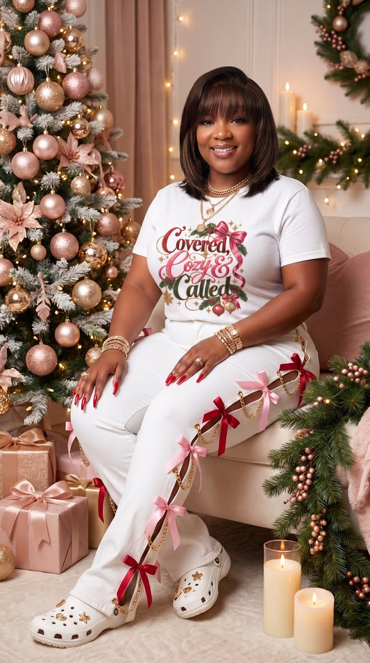 🎄 Covered, Cozy & Called Holiday Tee