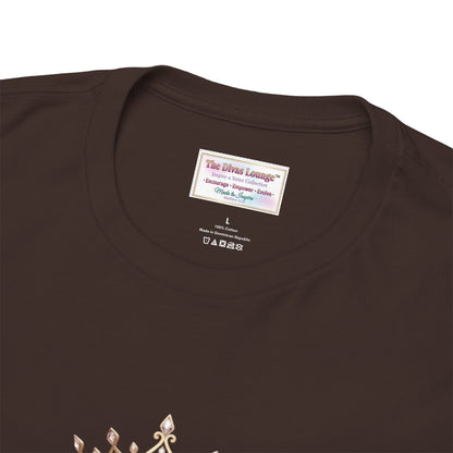 She Rises We Rise T‑Shirt — Empowerment Tee (Dark Chocolate)